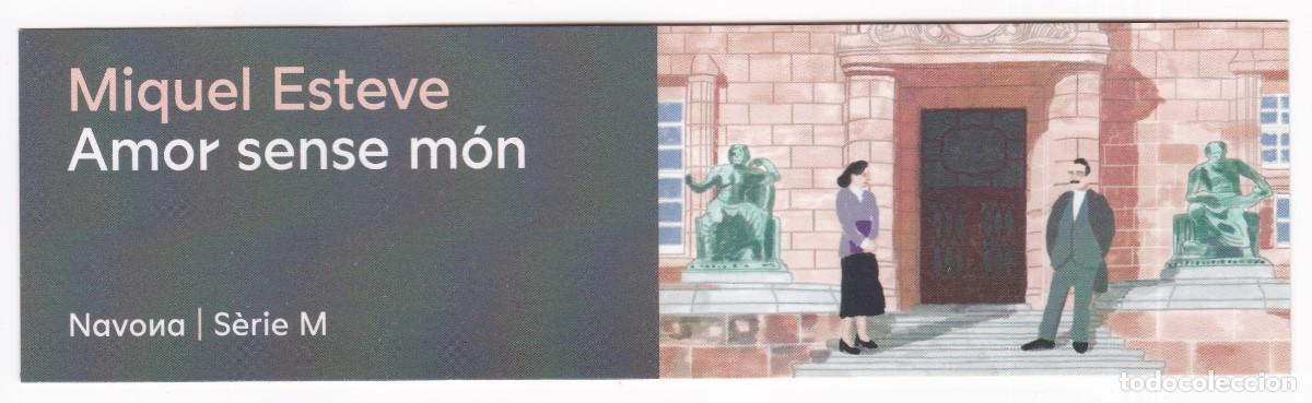 Sammeln von Lesezeichen: Marcapaginas editorial Navona amor sense m&oacute;n
