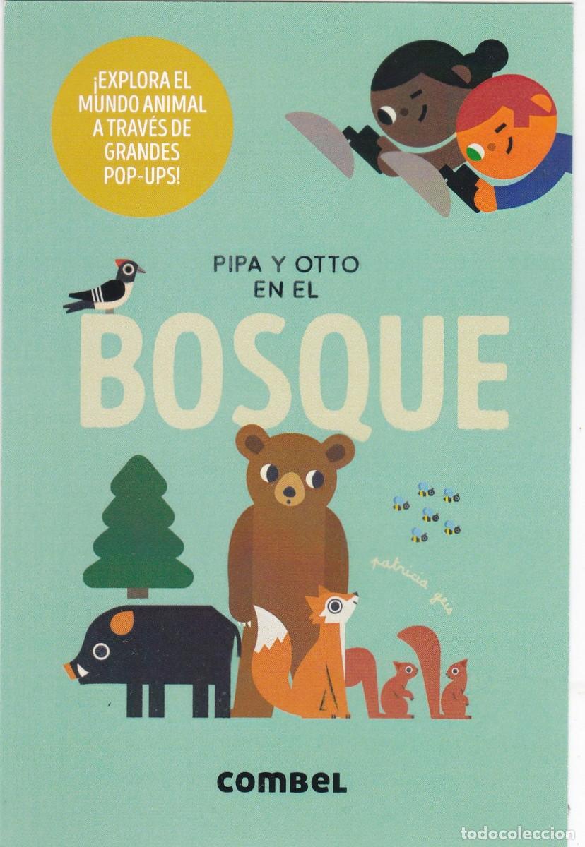 Collectionnisme Marque-pages: MARCAPAGINAS COMBEL. PIPA Y OTTO EN EL BOSQUE - TAMA&Ntilde;O POSTAL