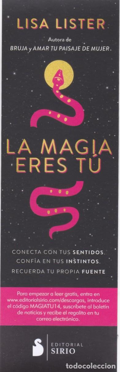 Collectionnisme Marque-pages: MARCAPAGINAS EDITORIAL SIRIO. LA MAGIA ERES TU