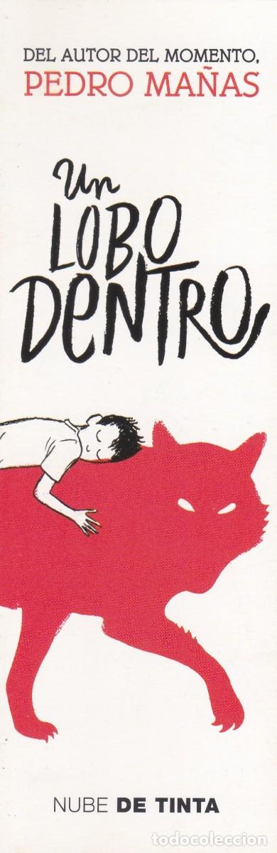 Collectionnisme Marque-pages: MARCAPAGINAS NUBE DE TINTA. UN LOBO DENTRO
