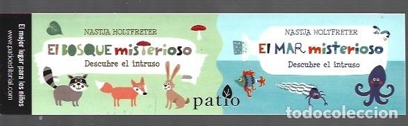 Coleccionismo Marcap&aacute;ginas: MARCAP&Aacute;GINAS EDICI&Oacute;N DE PATIO EL MAR MISTERIOSO