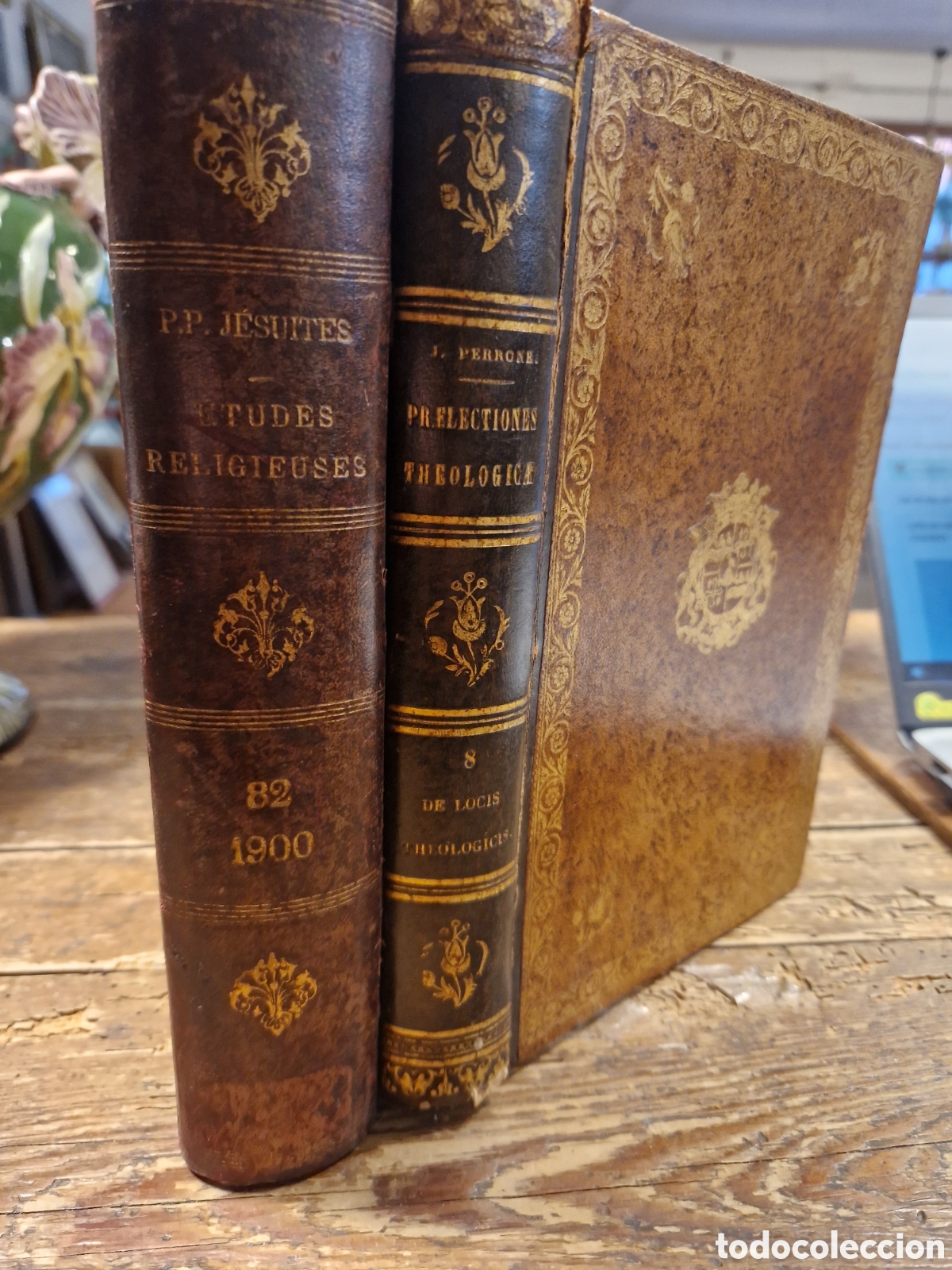 Collectionnisme Marque-pages: Falso libro esconde secretos antiguo. Franc&eacute;s 1843