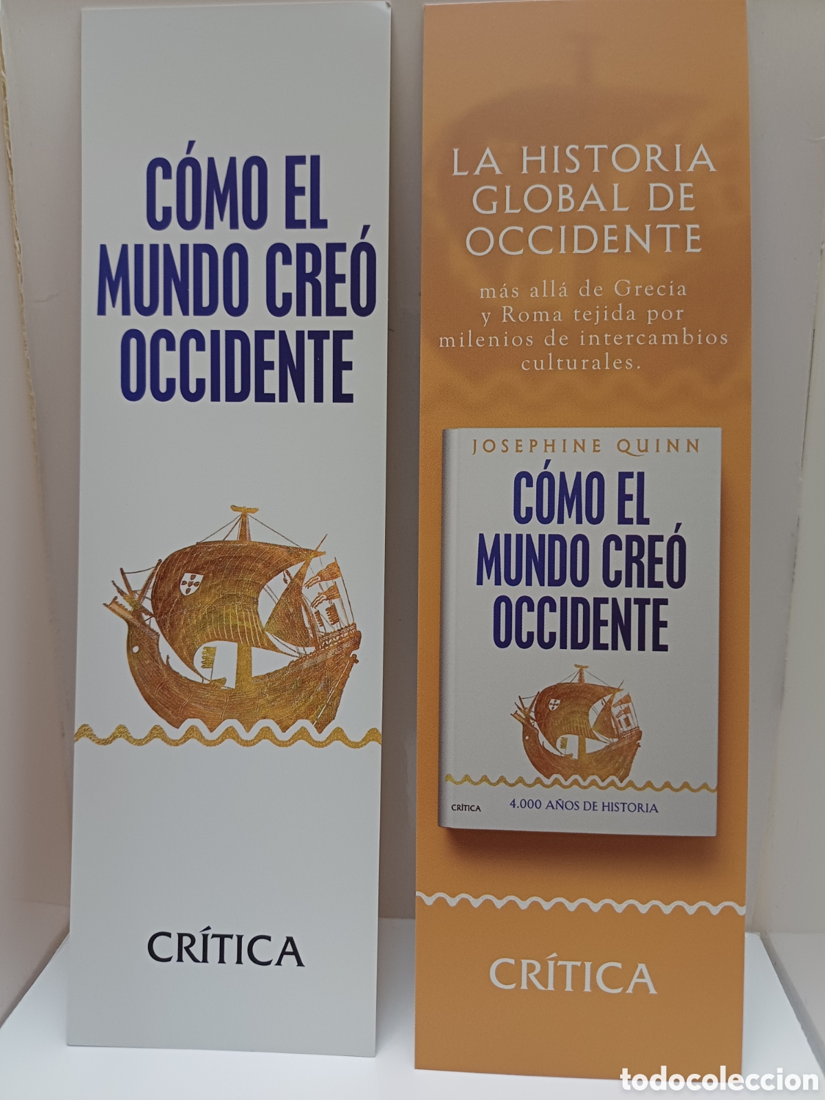 Collectables Bookmark: Marcap&aacute;ginas C&oacute;mo el mundo cre&oacute; occidente