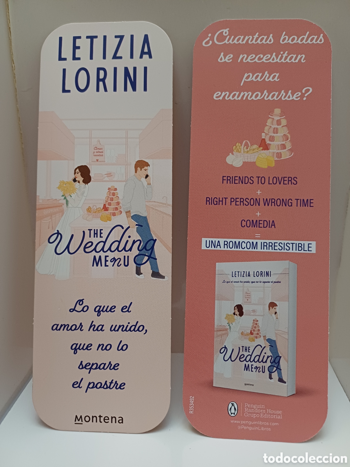 Collectables Bookmark: Marcap&aacute;ginas Letizia Lorini