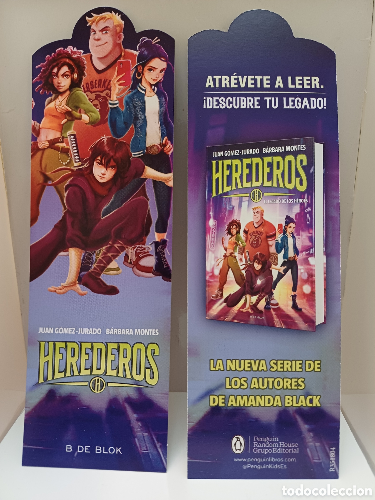 Collectables Bookmark: Marcap&aacute;ginas Herederos