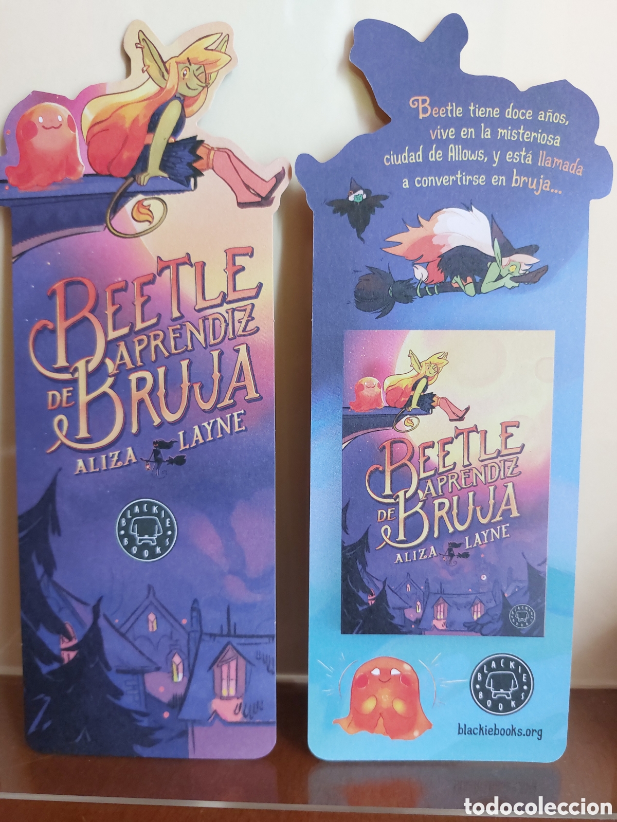 Collectables Bookmark: Ma4cap&aacute;ginas Betle aprendiz de Bruja