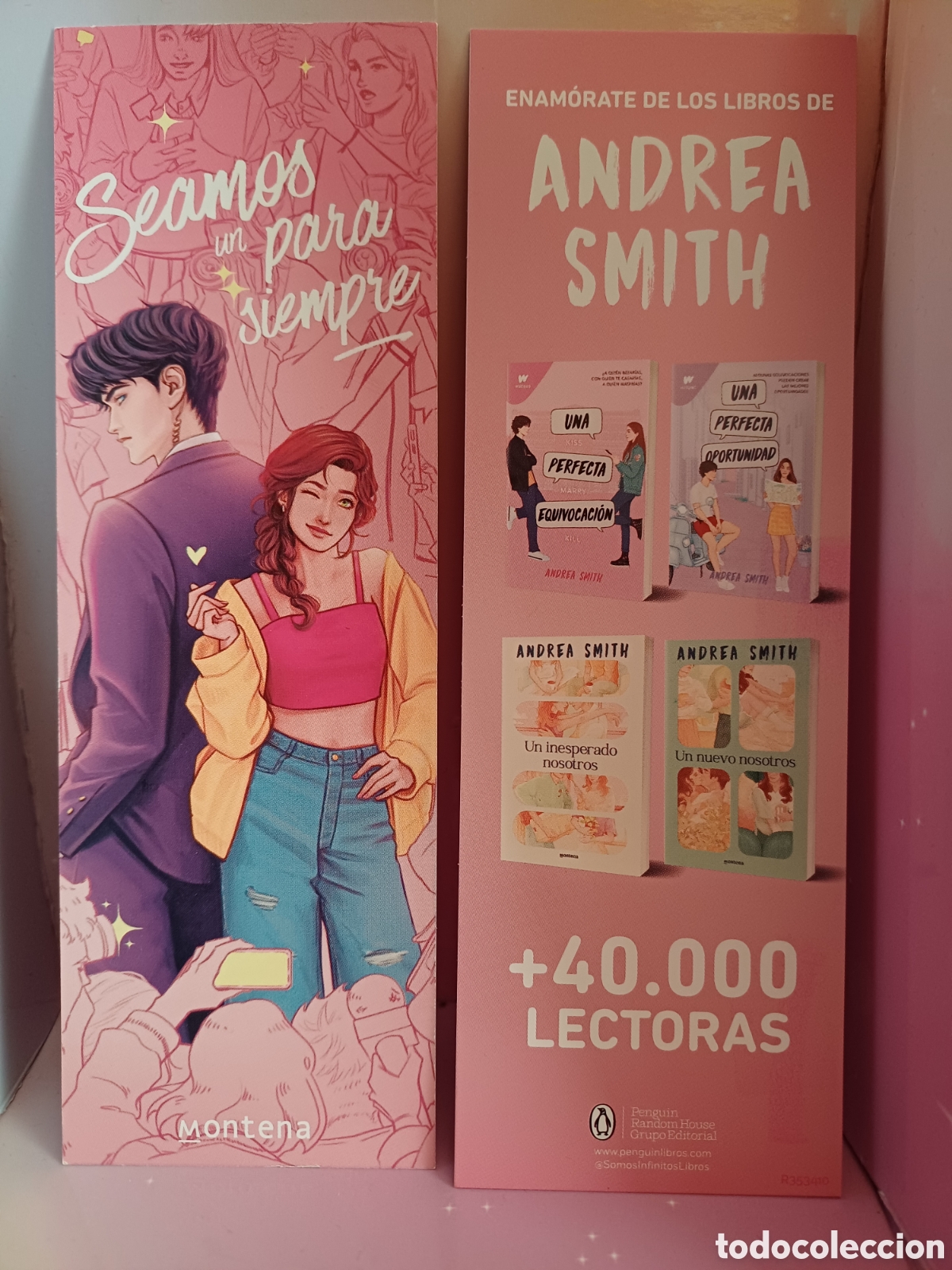Collectables Bookmark: Marcap&aacute;ginas Seamos un para siempre