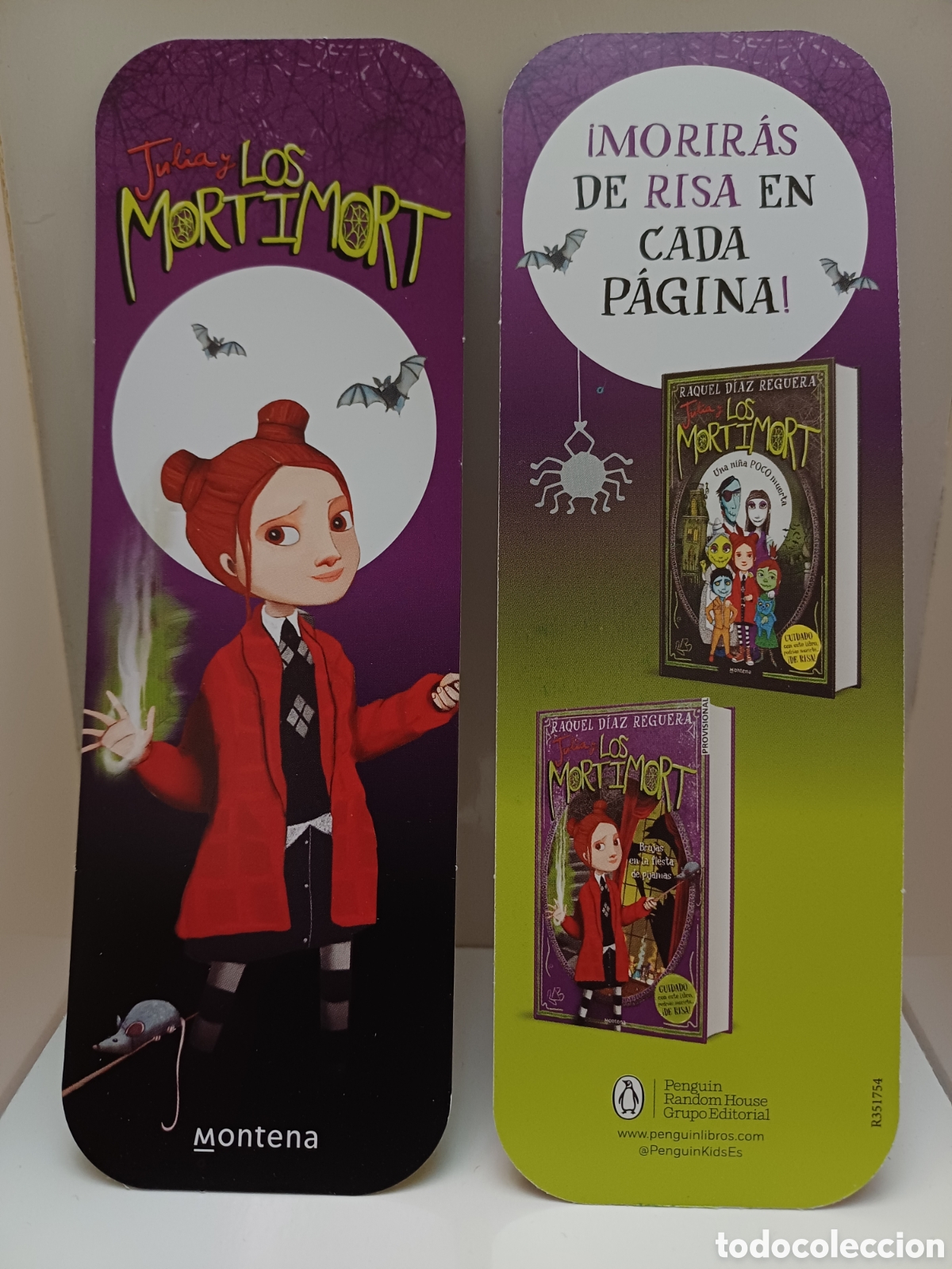 Coleccionismo marcap&aacute;ginas: Marcap&aacute;ginas Los Mortimort - Foto 1