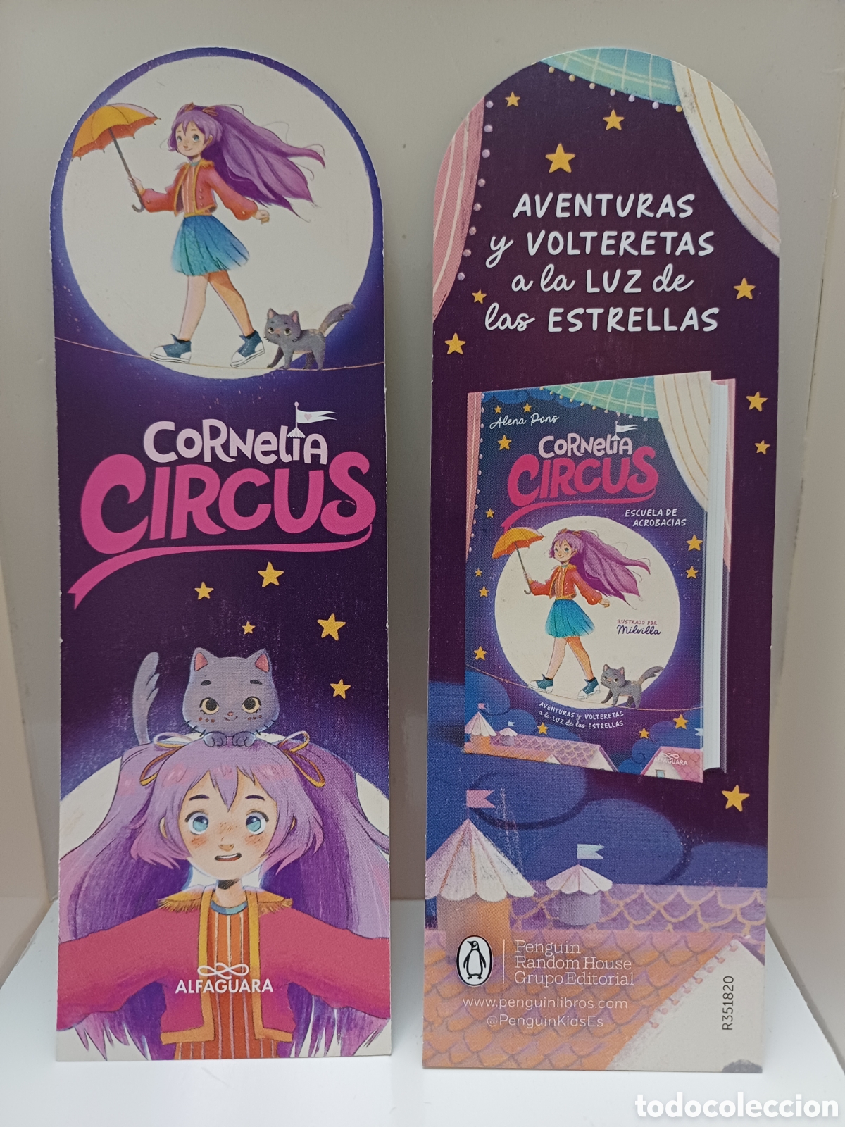 Coleccionismo marcap&aacute;ginas: Marcap&aacute;ginas Cornelia Circus - Foto 1