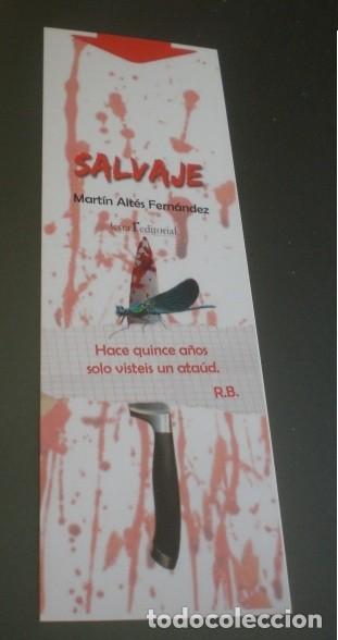 Collectables Bookmark: marcap&aacute;ginas salvaje, editorial Letra R