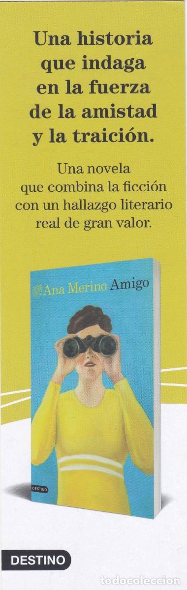Coleccionismo marcap&aacute;ginas: MARCAPAGINAS DESTINO. AMIGO - Foto 2