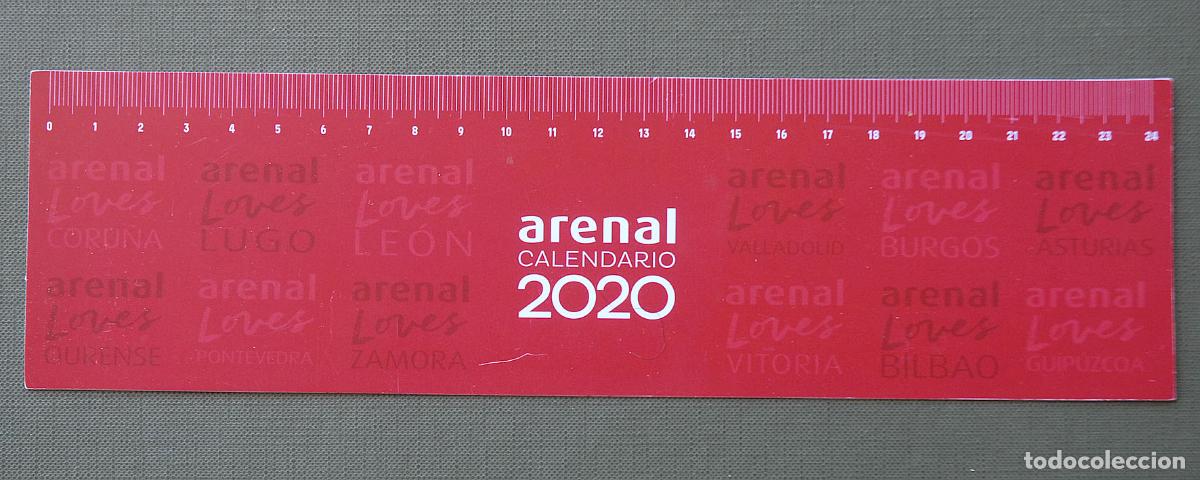 Coleccionismo marcap&aacute;ginas: Marcap&aacute;ginas - ARENAL - CALENDARIO 2020 - Foto 2