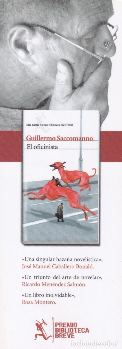 Coleccionismo Marcap&aacute;ginas: MARCAPAGINAS SEIX BARRAL. EL OFICINISTA - EL CORTE INGLES