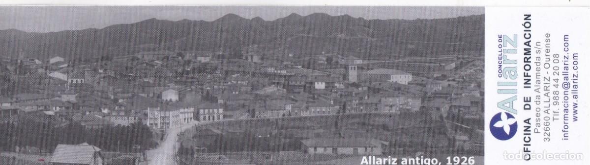 Collectables Bookmark: MARCAPAGINAS CONCELLO DE ALLARIZ (OURENSE). ALLARIZ ANTIGO, 1926