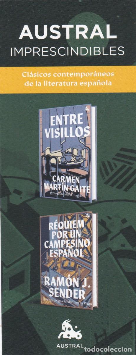 Collectables Bookmark: MARCAPAGINAS AUSTRAL. IMPRESCINDIBLES. CLASICOS CONTEMPORANEOS DE LA LITERATURA ESPA&Ntilde;OLA