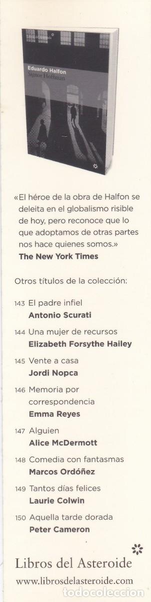 Collectables Bookmark: MARCAPAGINAS LIBROS DEL ASTEROIDE. SIGNOR HOFFMAN