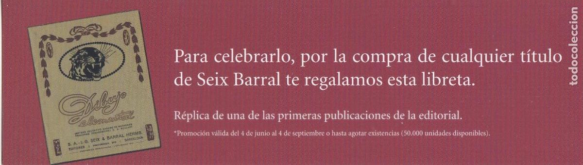 Coleccionismo marcap&aacute;ginas: MARCAPAGINAS SEIX BARRAL. DIBUJO ELEMENTAL - Foto 1