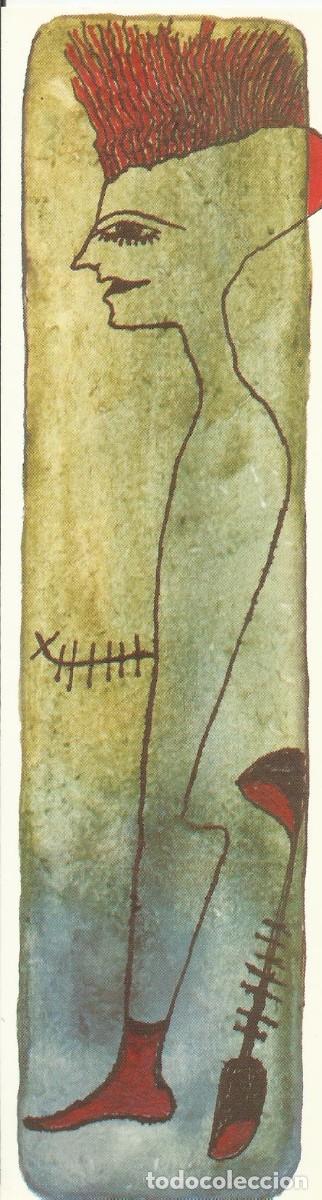 Coleccionismo Marcap&aacute;ginas: Antonio Beneyto. Punto de libro. Ilustrado. 21x6 cm. Firma serigr&aacute;fica por detr&aacute;s. Marcap&aacute;ginas.