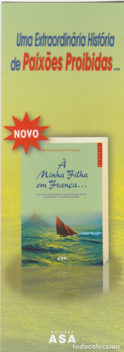 Collectables Bookmark: MARCAPAGINAS EDI&Ccedil;OES ASA. A MINHA FILHA EM PRAN&Ccedil;A ... BARBARA E STEPHANIE KEATING (PORTUGAL)