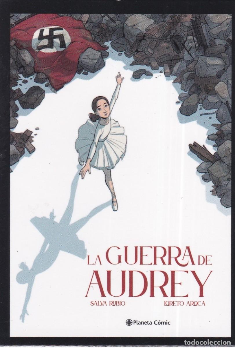 Collectables Bookmark: Marcapaginas editorial Planeta C&oacute;mic la guerra de Audrey con imam