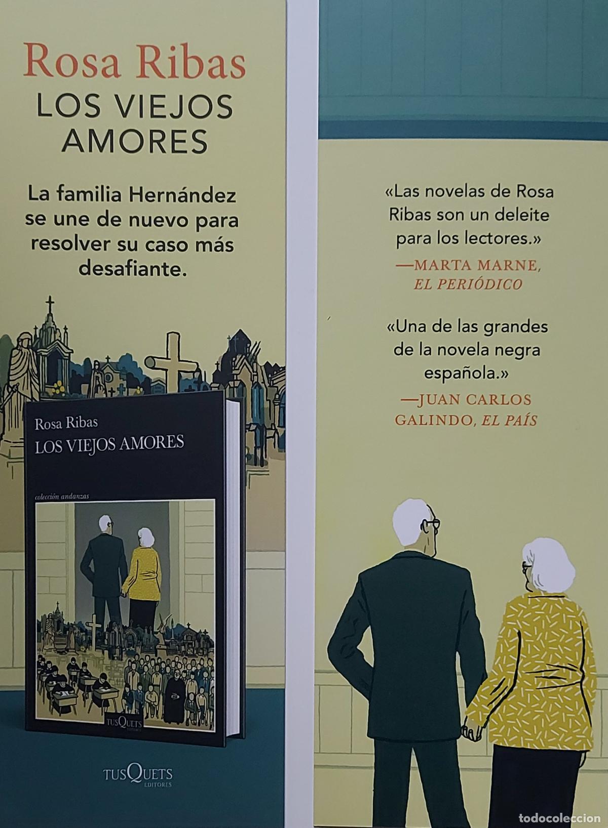 Collectables Bookmark: MARCAPAGINAS - TUSQUETS EDITORES - LOS VIEJOS AMORES - ROSA RIBAS