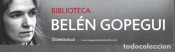 Collectables Bookmark: MARCAP&Aacute;GINAS EDICI&Oacute;N DE BOLSILLO BEL&Eacute;N GOPEGUI