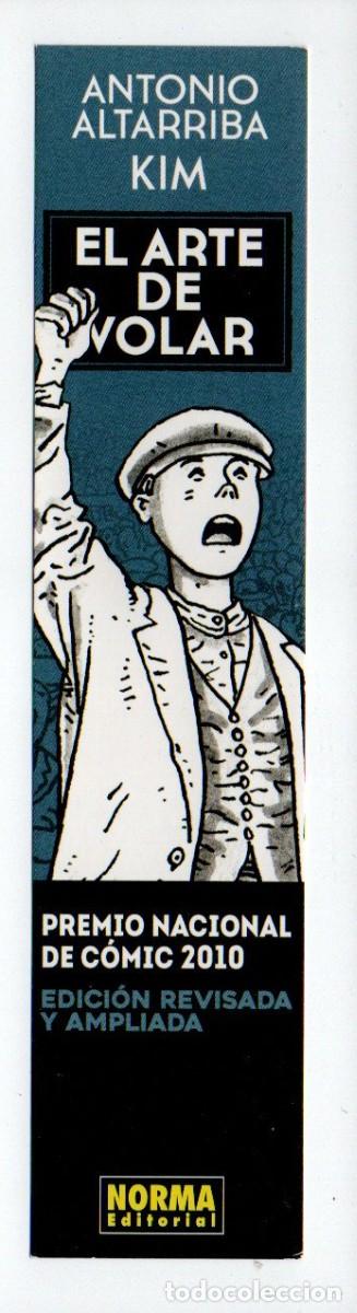 Sammeln von Lesezeichen: MARCAPAGINAS, EL ARTE DE VOLAR. NORMA EDITORIAL. 2016