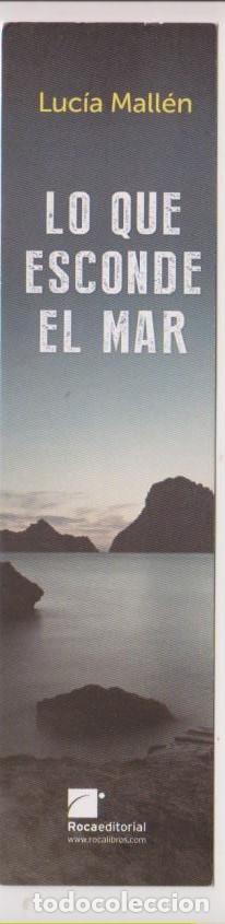 Collectables Bookmark: marcapaginas LO QUE ESCONDE EL MAR bookmark point book marcador marca pagina punto libro SOY.YO
