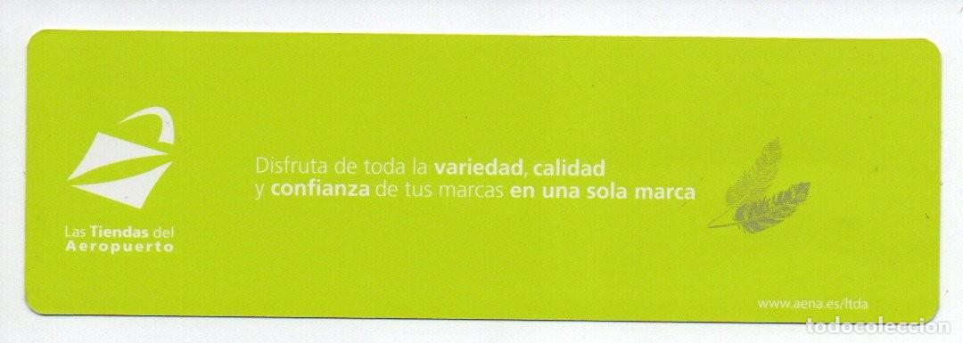 Sammeln von Lesezeichen: MARCAPAGINAS, LAS TIENDAS DEL AEROPUERTO.