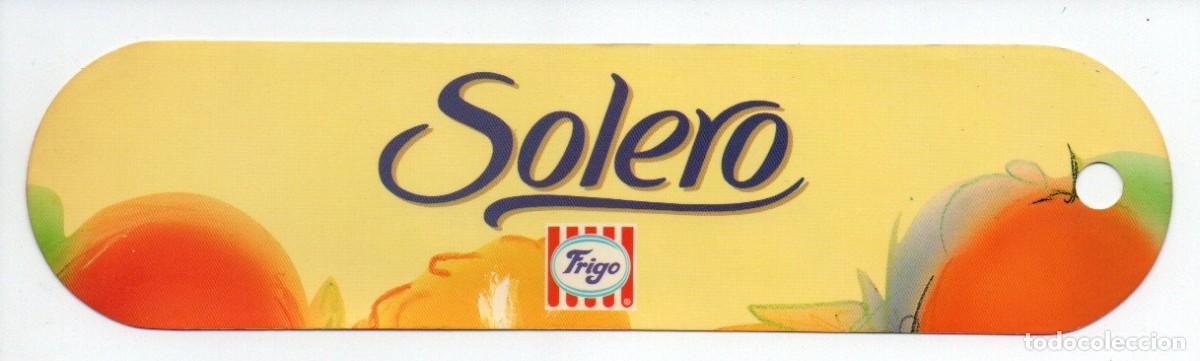 Coleccionismo marcap&aacute;ginas: MARCAPAGINAS, SOLERO - FRIGO. - Foto 1