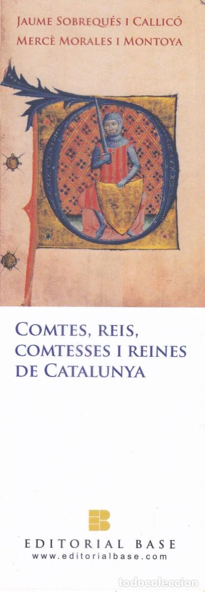 Collezionismo Segnalibri: MARCAPAGINAS EDITORIAL BASE. COMTES, REIS, COMTESSES I REINES DE CATALUNYA - EL CORTE INGLES