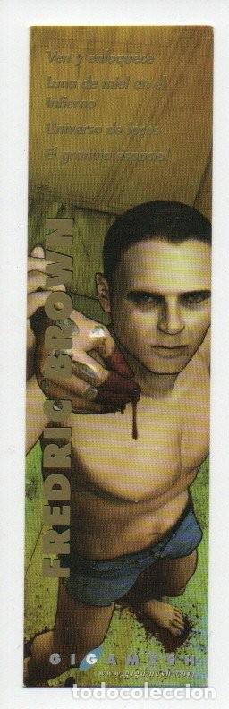 Collectables Bookmark: MARCAPAGINAS, UN GRANUJA ESPACIAL. FREDRIC BROWN. GIGAMESH