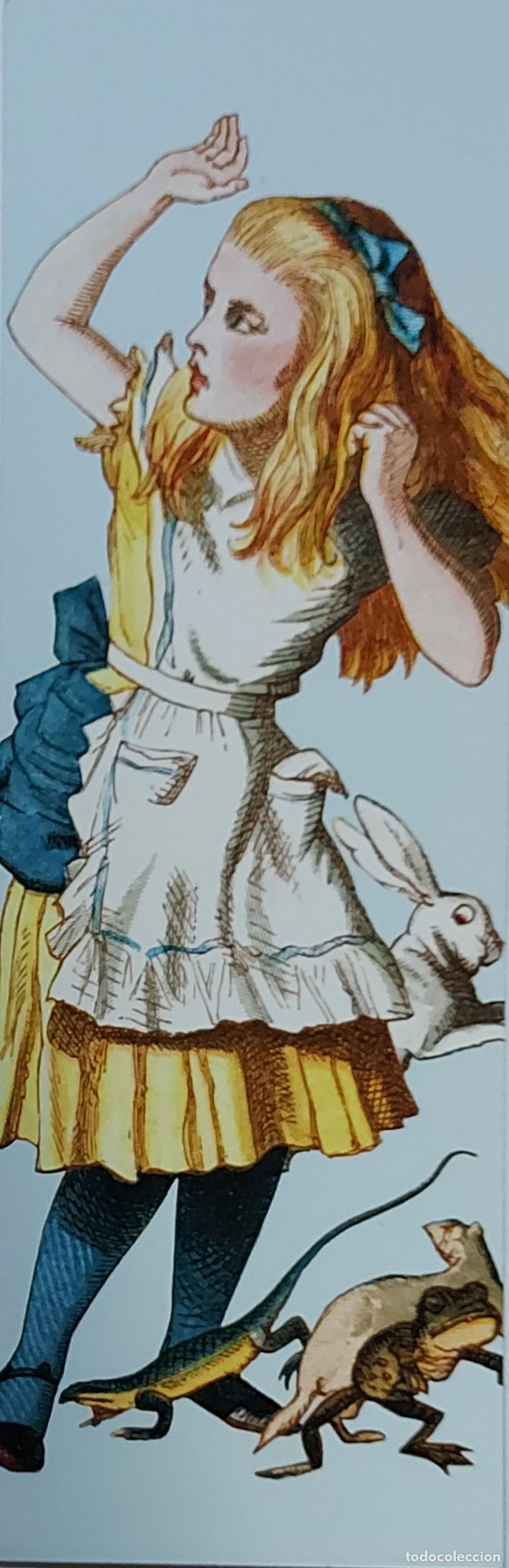 Coleccionismo marcap&aacute;ginas: MARCAPAGINAS - ARPA - CLASICOS -ALICIA EN EL PAIS DE LAS MARAVILLAS