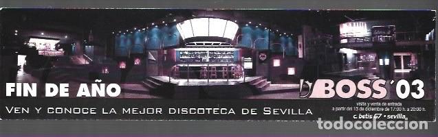 Sammeln von Lesezeichen: MARCAP&Aacute;GINAS EDICI&Oacute;N DE DISCOTECA DE SEVILLA BOSS 03