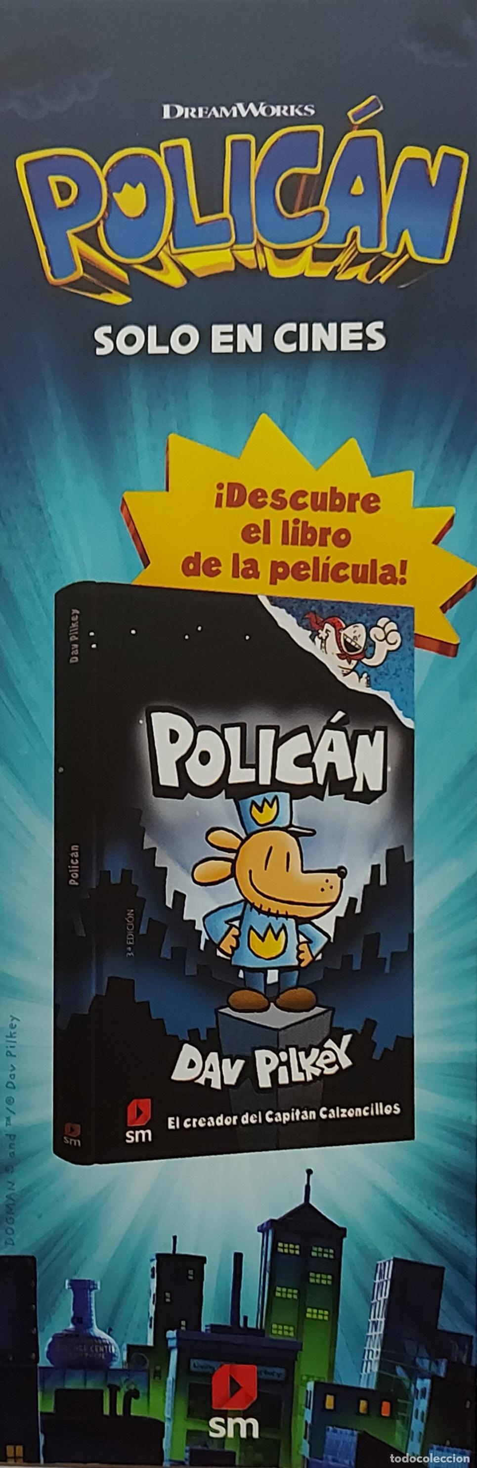 Coleccionismo marcap&aacute;ginas: MARCAPAGINAS - SM - POLICAN - DAV PILKEY - Foto 2