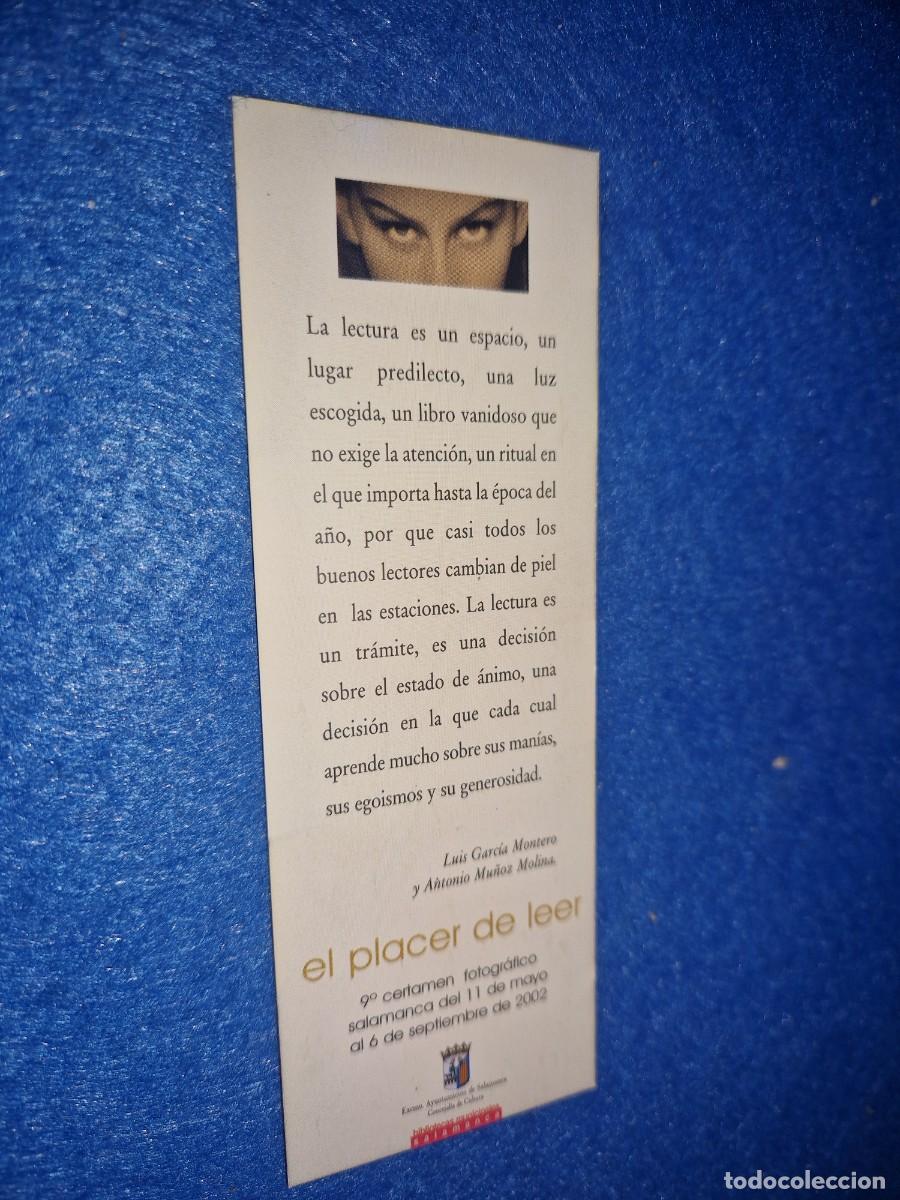 Coleccionismo marcap&aacute;ginas: MARCAPAGINAS EL PLACER DE LEER - Foto 2