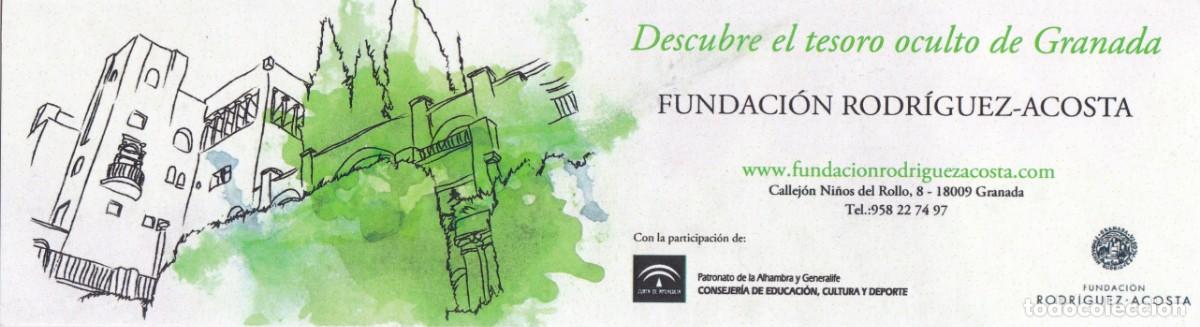 Sammeln von Lesezeichen: MARCAPAGINAS FUNDACION RODRIGUEZ-ACOSTA. GRANADA
