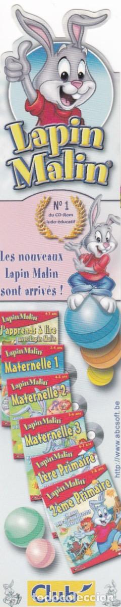 Sammeln von Lesezeichen: Marcapaginas troquelado Lapin Malin