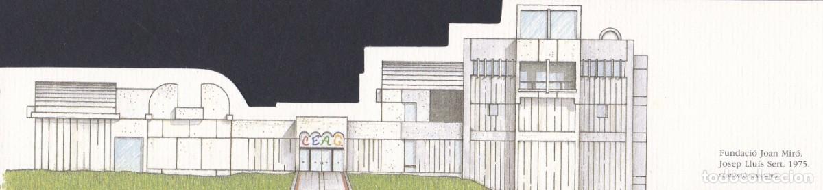 Coleccionismo marcap&aacute;ginas: Marcapaginas troquelado Fundaci&oacute; Joan Miro - Foto 1