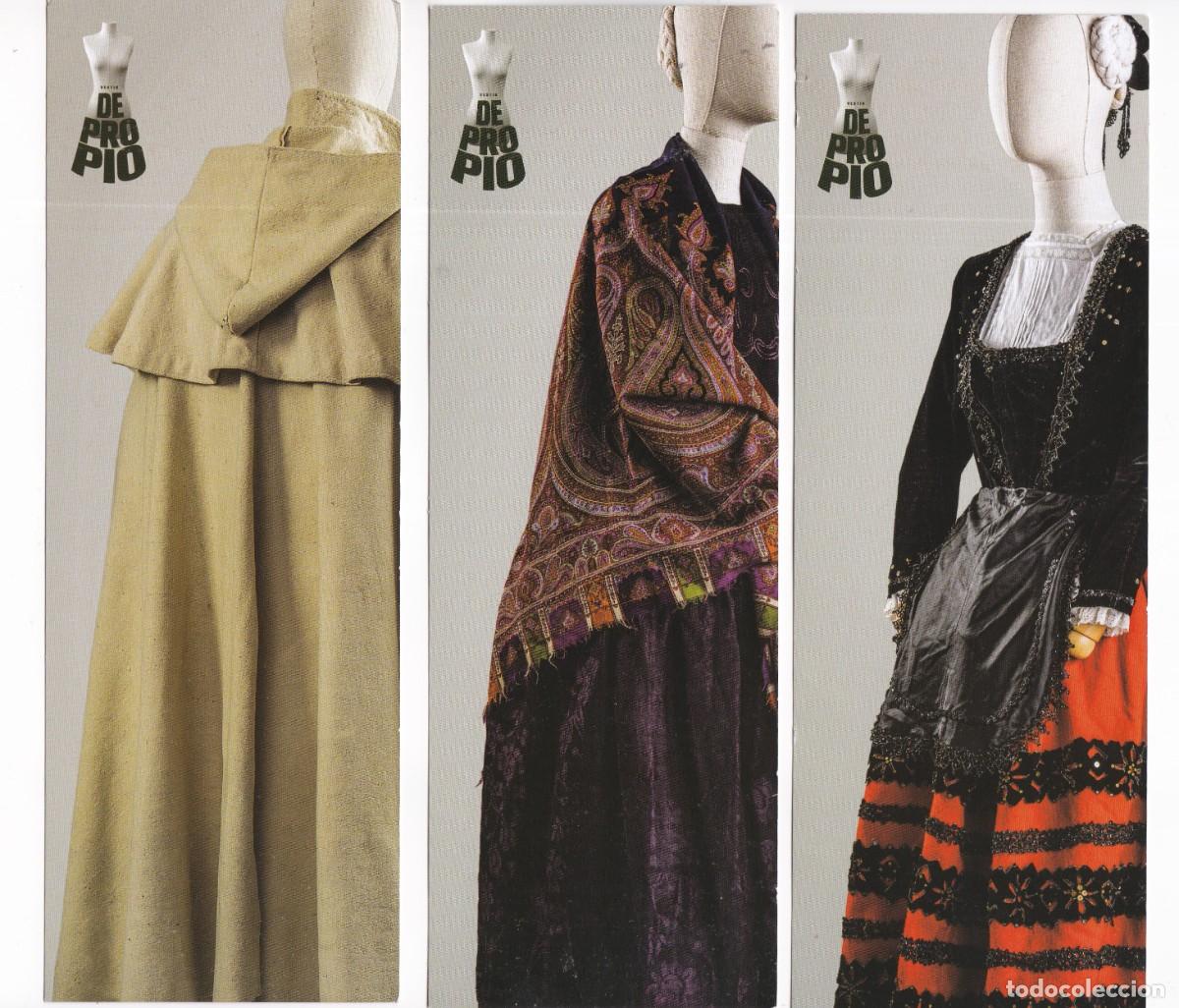 Sammeln von Lesezeichen: Serie completa de marcapagimas del museo del traje popular Soriano