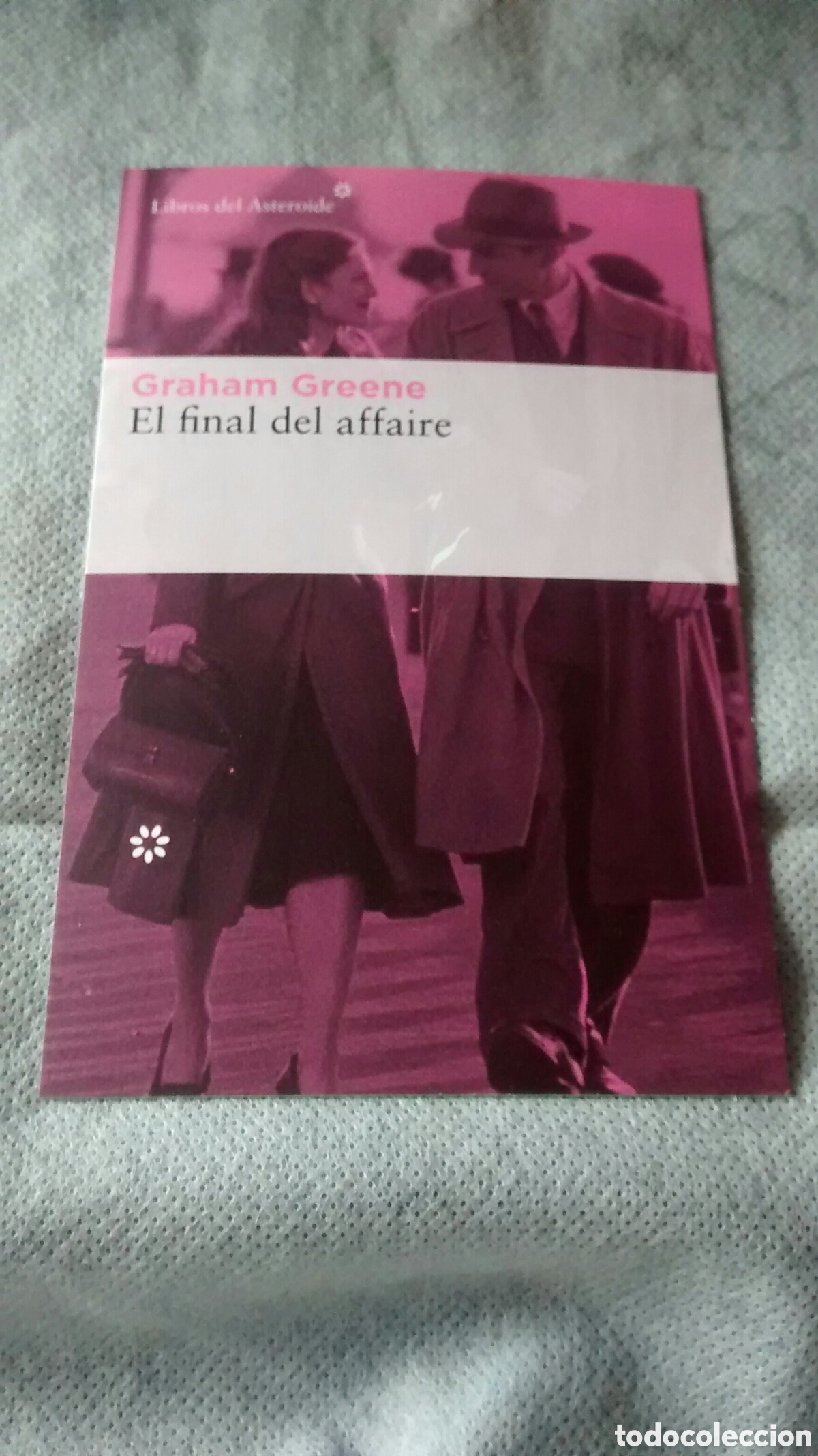 Sammeln von Lesezeichen: MARCAPAGINAS POSTAL EL FINAL DEL AFFAIRE-GRAHAM GREENE-LIBROS DEL ASTEROIDE