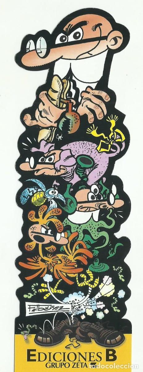 Coleccionismo marcap&aacute;ginas: Marcapaginas ediciones B Mortadelo - Foto 1