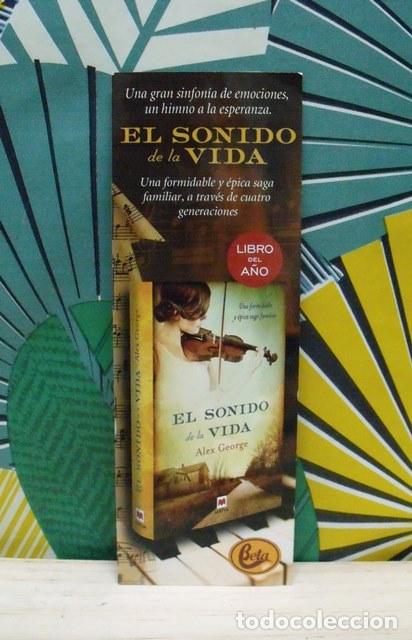 Coleccionismo Marcap&aacute;ginas: Separador Marcap&aacute;ginas Punto de Libro El Sonido de la Vida - Alex George