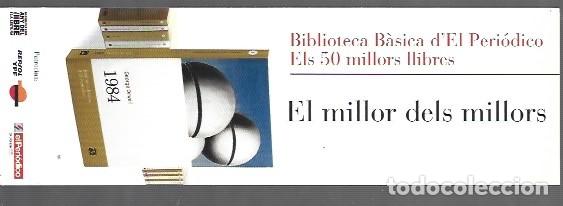 Coleccionismo Marcap&aacute;ginas: MARCAP&Aacute;GINAS EDICI&Oacute;N DE BIBLIOTECA B&Aacute;SICA D&acute;EL PERI&Oacute;DICO EL MILLOR DELS MILOSRS
