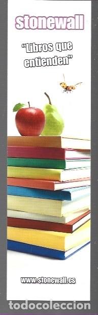 Sammeln von Lesezeichen: MARCAP&Aacute;GINAS EDICI&Oacute;N DE STONE WALL .ES LIBROS QUE ENTIENDEN