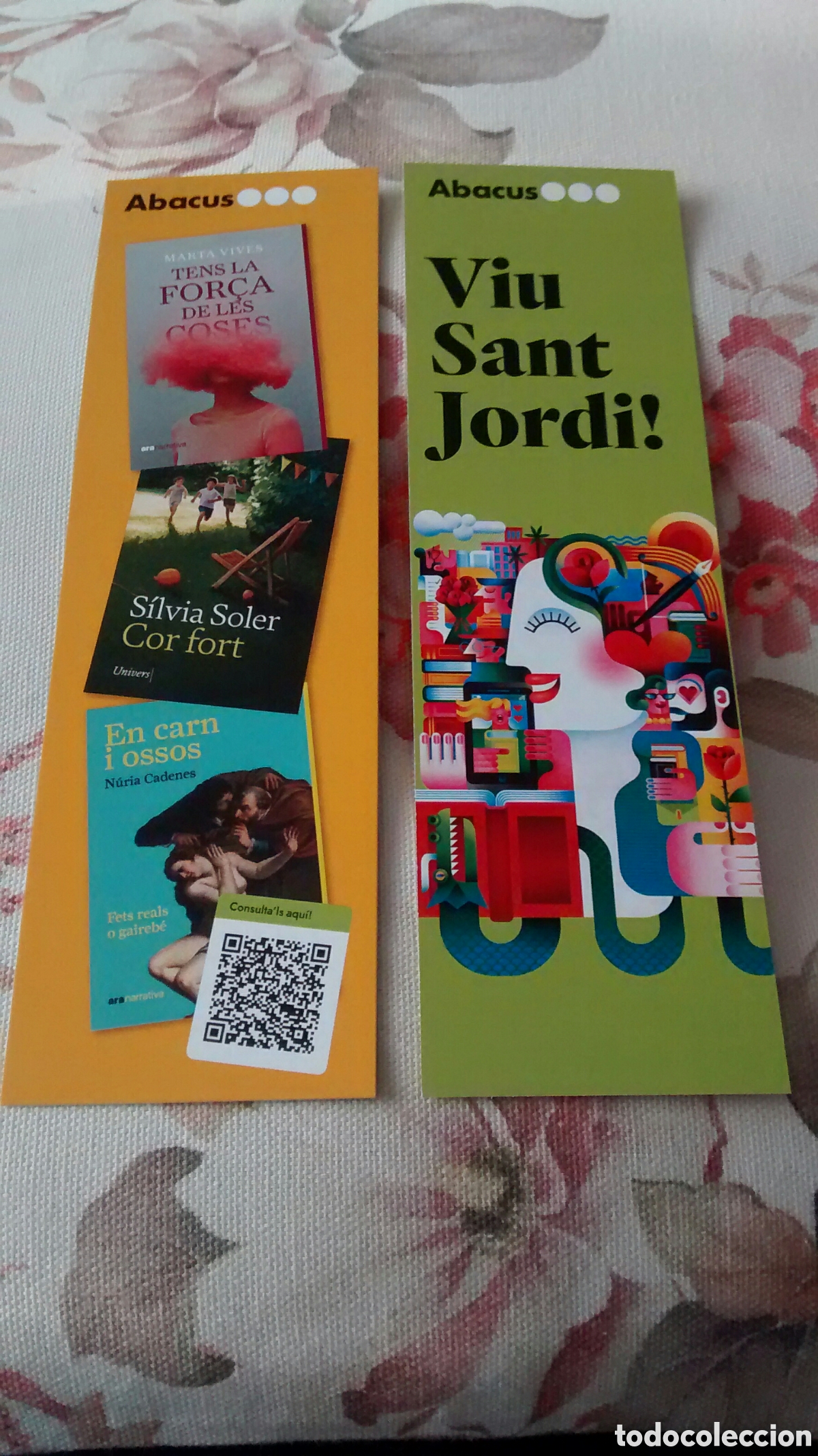 Coleccionismo Marcap&aacute;ginas: MARCAPAGINAS ABACUS TENS LA FOR&Ccedil;A DE LES COSES-COR FORT-EN CARN I OSSOS