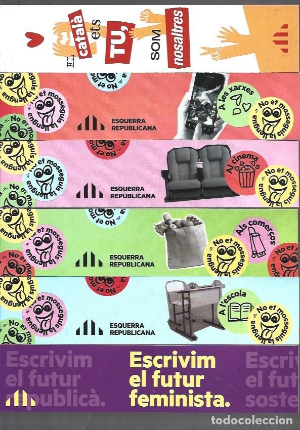 Sammeln von Lesezeichen: SEIS MARCAP&Aacute;GINAS EDICI&Oacute;N DE AMB EL CATAL&Aacute; AHIR AVUI I SAMPRE HOY DIADE