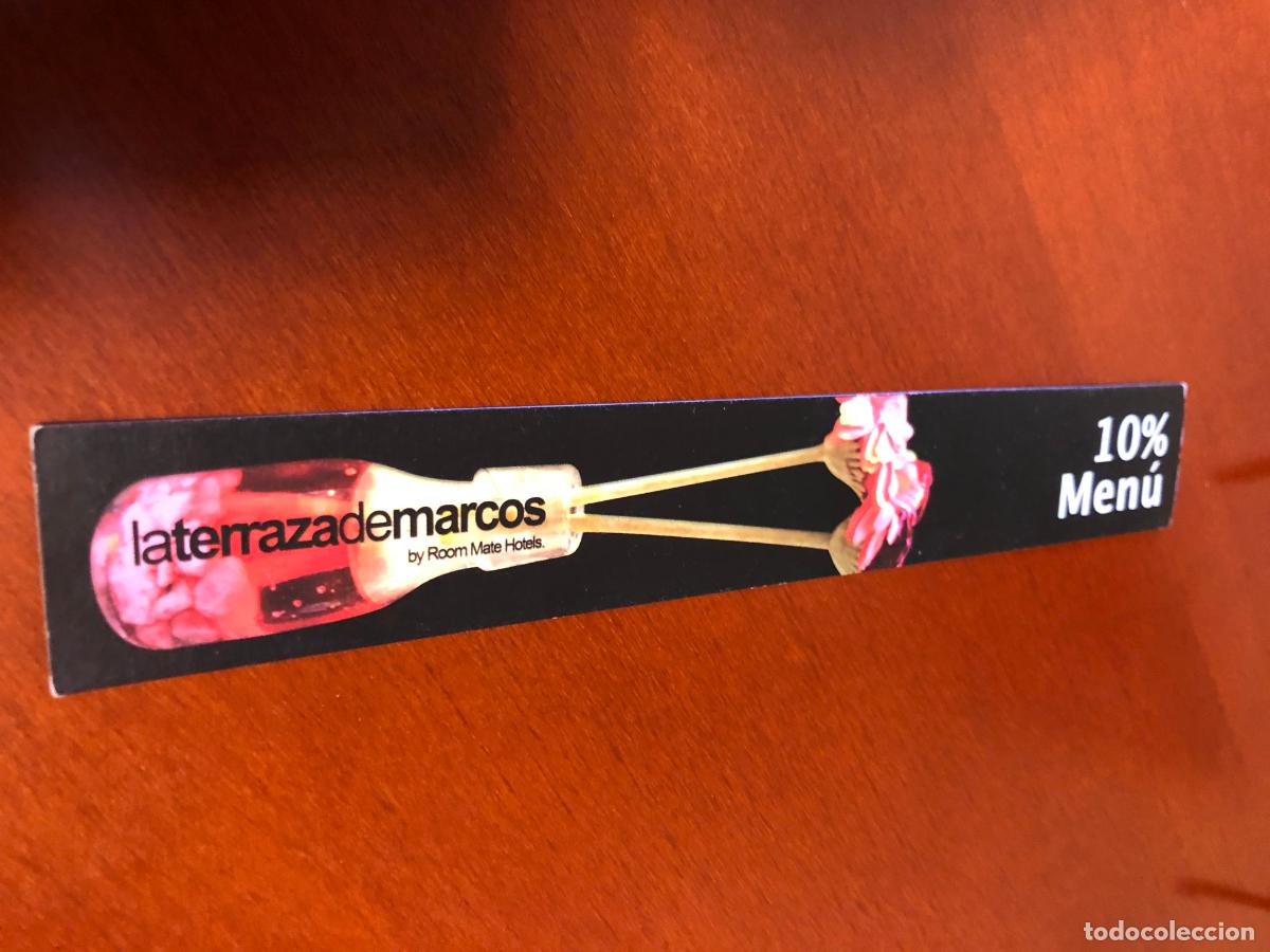 Collectionnisme Marque-pages: MARCAPAGINAS LA TERRAZA DE MARCOS BY ROOM MATE HOTELS