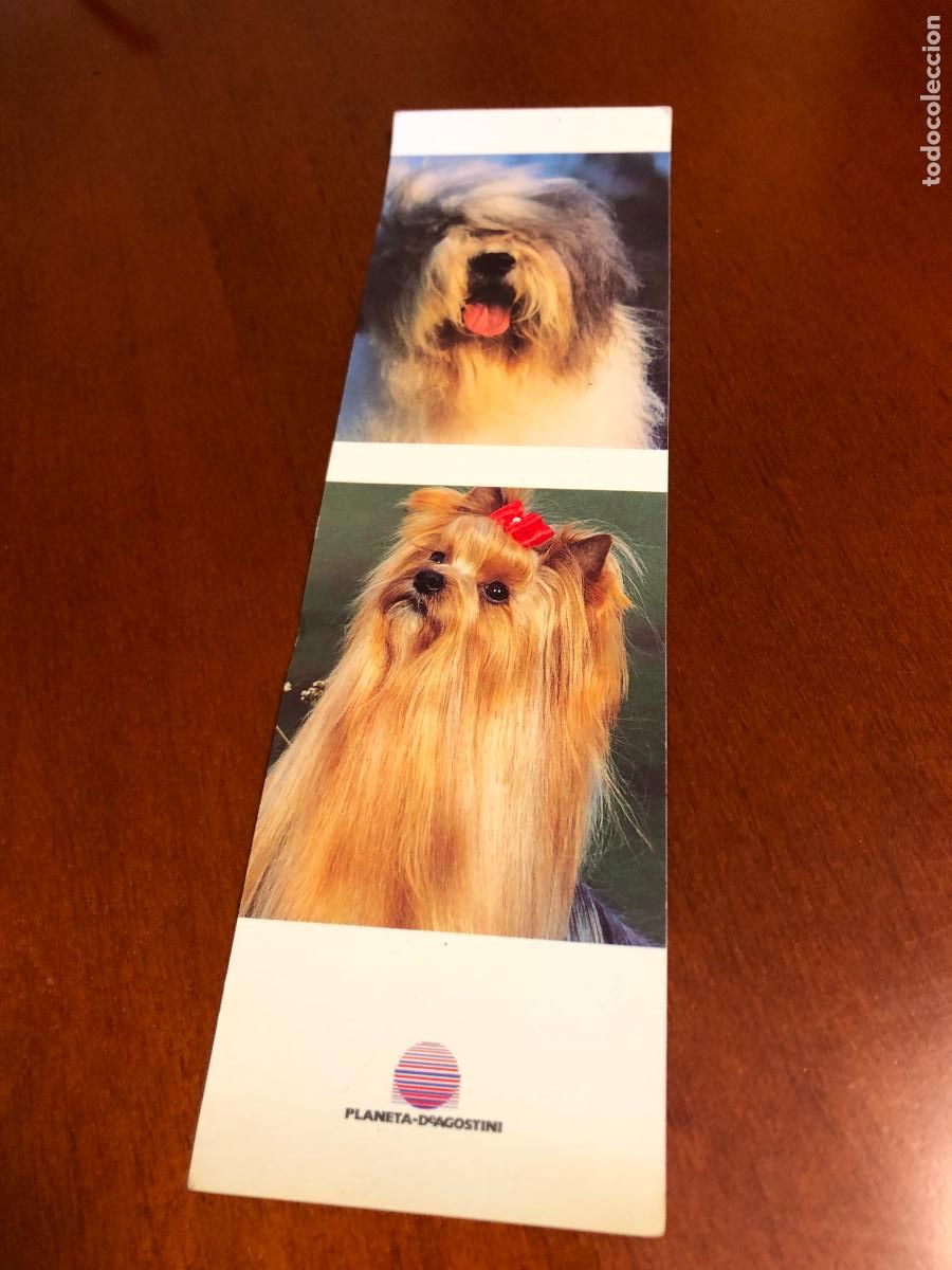 Coleccionismo marcap&aacute;ginas: MARCAPAGINAS PERROS PLANETA DE AGOSTINI - Foto 2