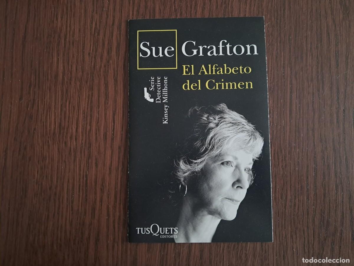 Collectables Bookmark: marcap&aacute;ginas, punto de libro, desplegable. El alfabeto del crimen, Sue Grafton. Tus quets.